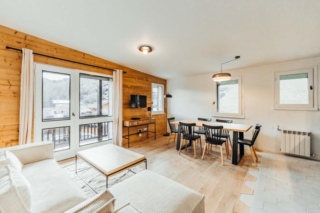 Spacious Apartment Completely Renovated By An Architect Saint-Gervais-les-Bains Luaran gambar