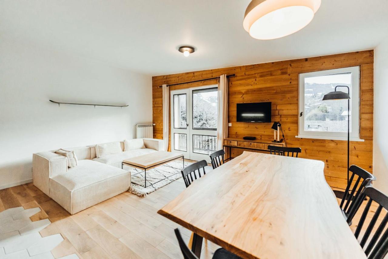 Spacious Apartment Completely Renovated By An Architect Saint-Gervais-les-Bains Luaran gambar