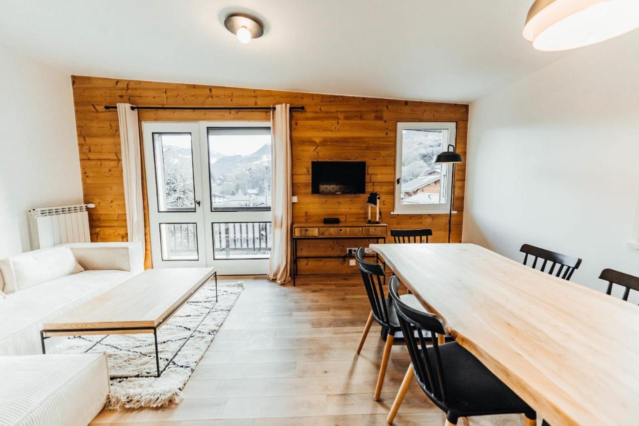 Spacious Apartment Completely Renovated By An Architect Saint-Gervais-les-Bains Luaran gambar